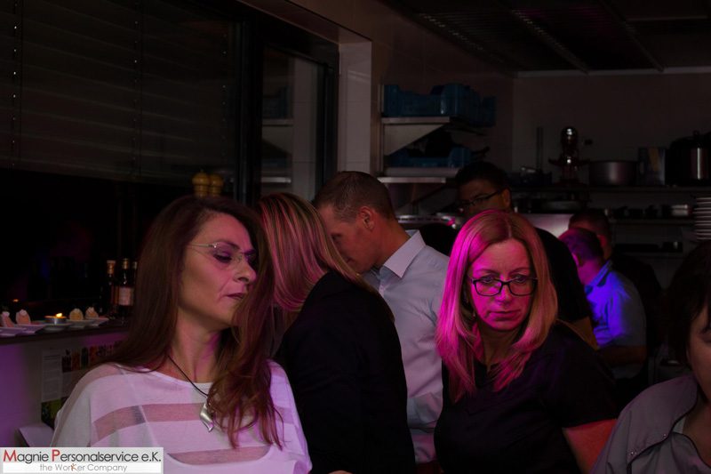 Magnie Personalservice - News - Küchenparty Jubiläum 10 Jahre