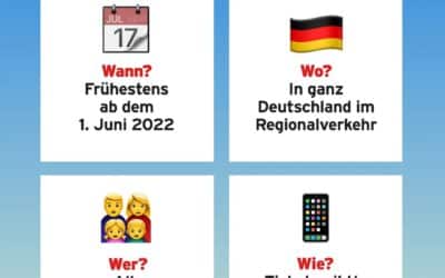 9€ Bahnticket für 90 Tage